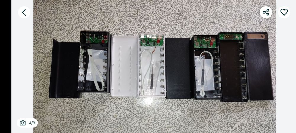 Корпус повербанков 5, 8, 10, 16, 21.