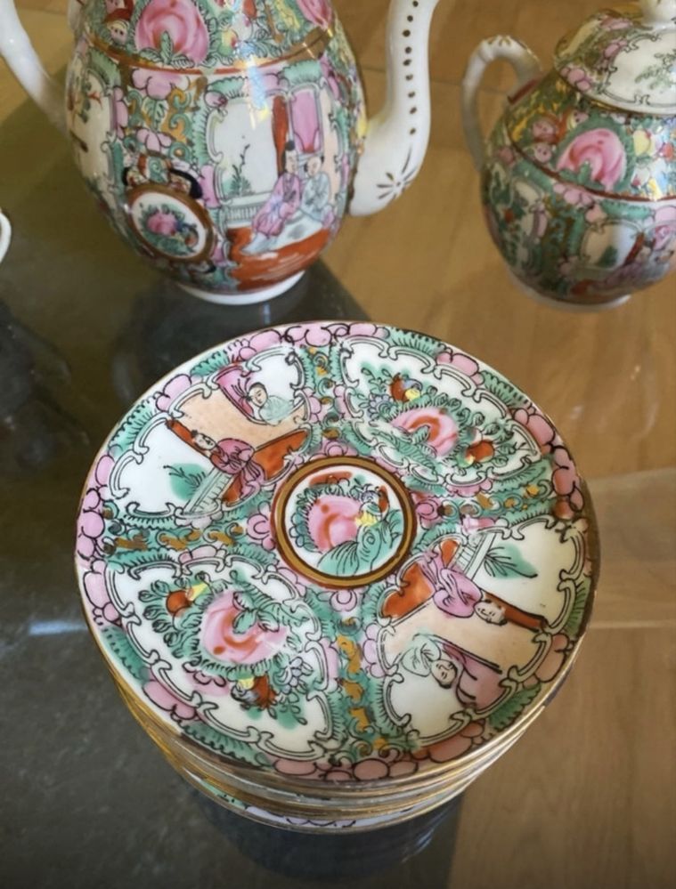 Serviço cafe porcelana chinesa
