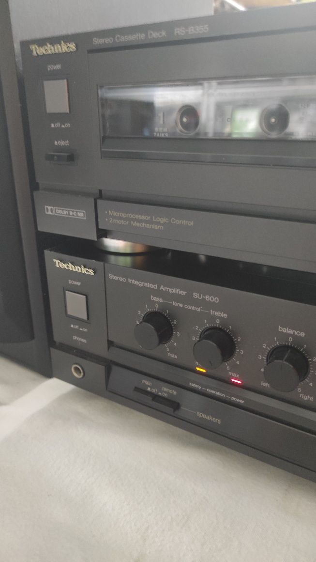 Technics wzmaczniacz deck kolumny Magnat