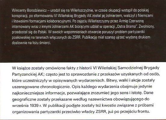VI Wileńska Brygada AK -- Wincenty Borodziewicz