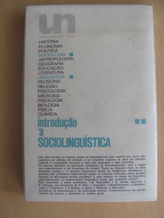 Introdução à Sociolinguística de J. B. Marcellesi