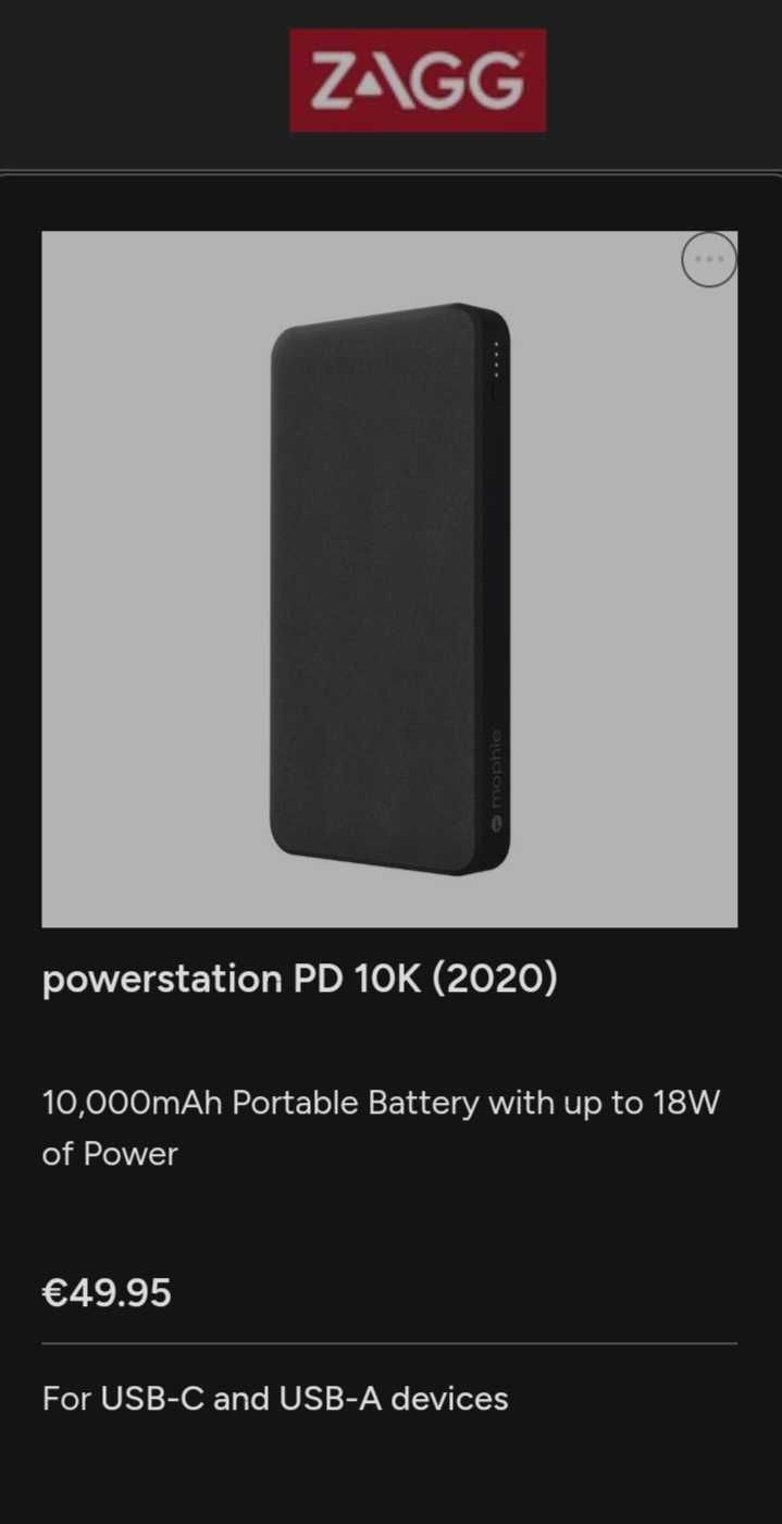 Power Bank (повербанк) 10 000 mah