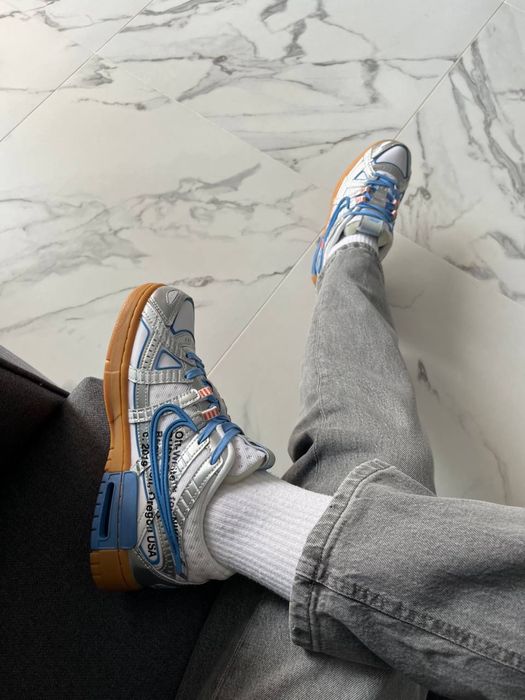 БЕЗ ПРЕДОПЛАТ‼️Кросівки Nike Dunk Off-White University Blue,найк,офф в