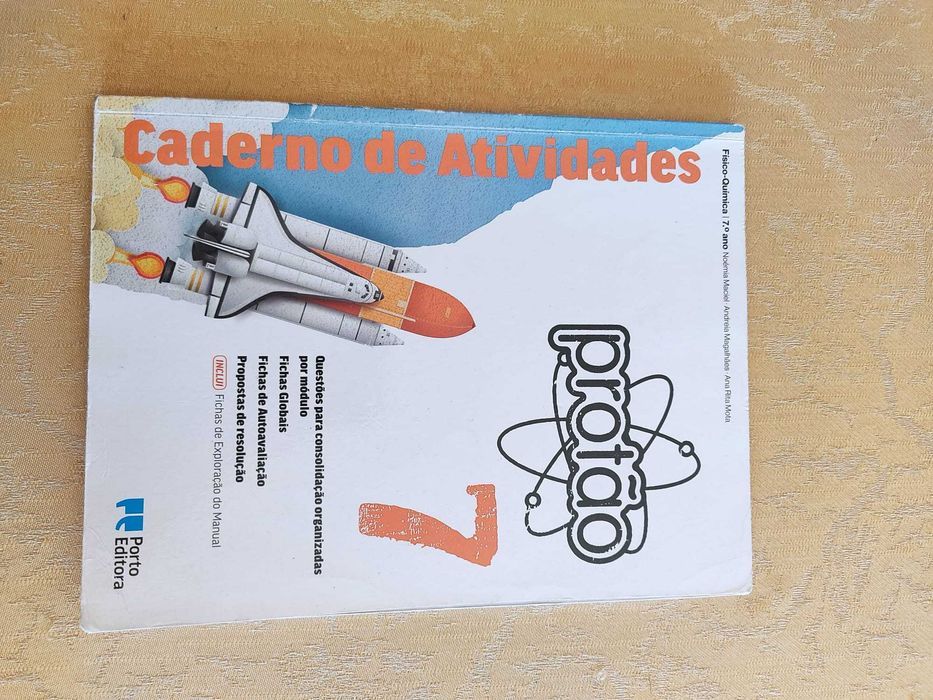 Caderno - Protão - Físico-Química - 7.º Ano (NOVO)
