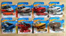 8x Hot Wheels Zestaw Niemiecki Audi BMW Mercedes Benz VW InPost