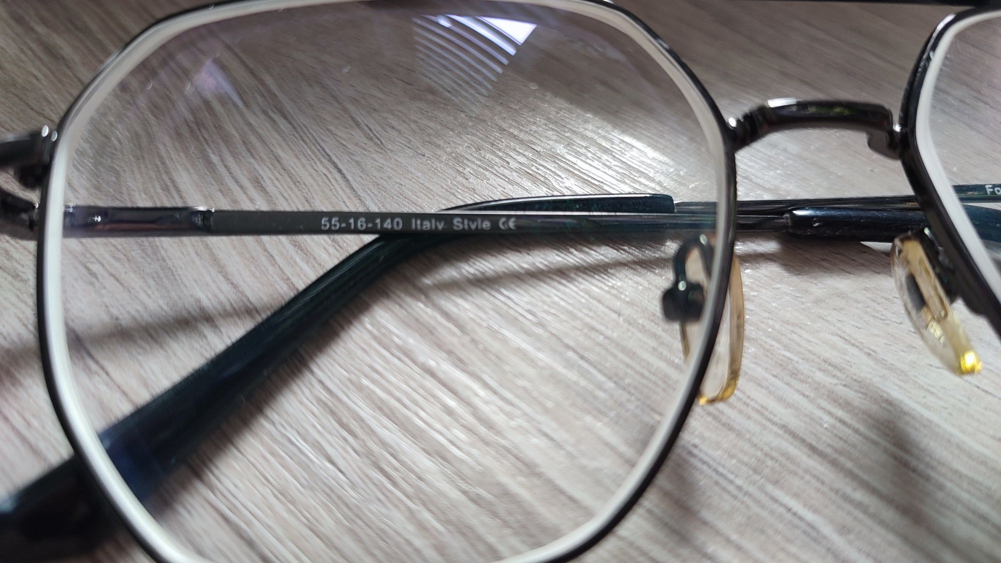 Modne okulary / oprawki - jak nowe - idealne italy unisex