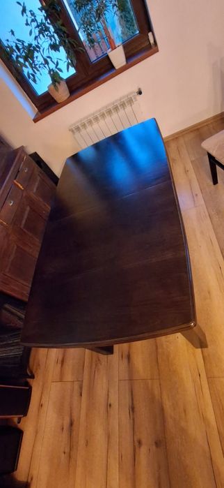 Stół drewniany rozkładany 160x80 / 200x80