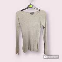 Primark szary sweter dopasowany