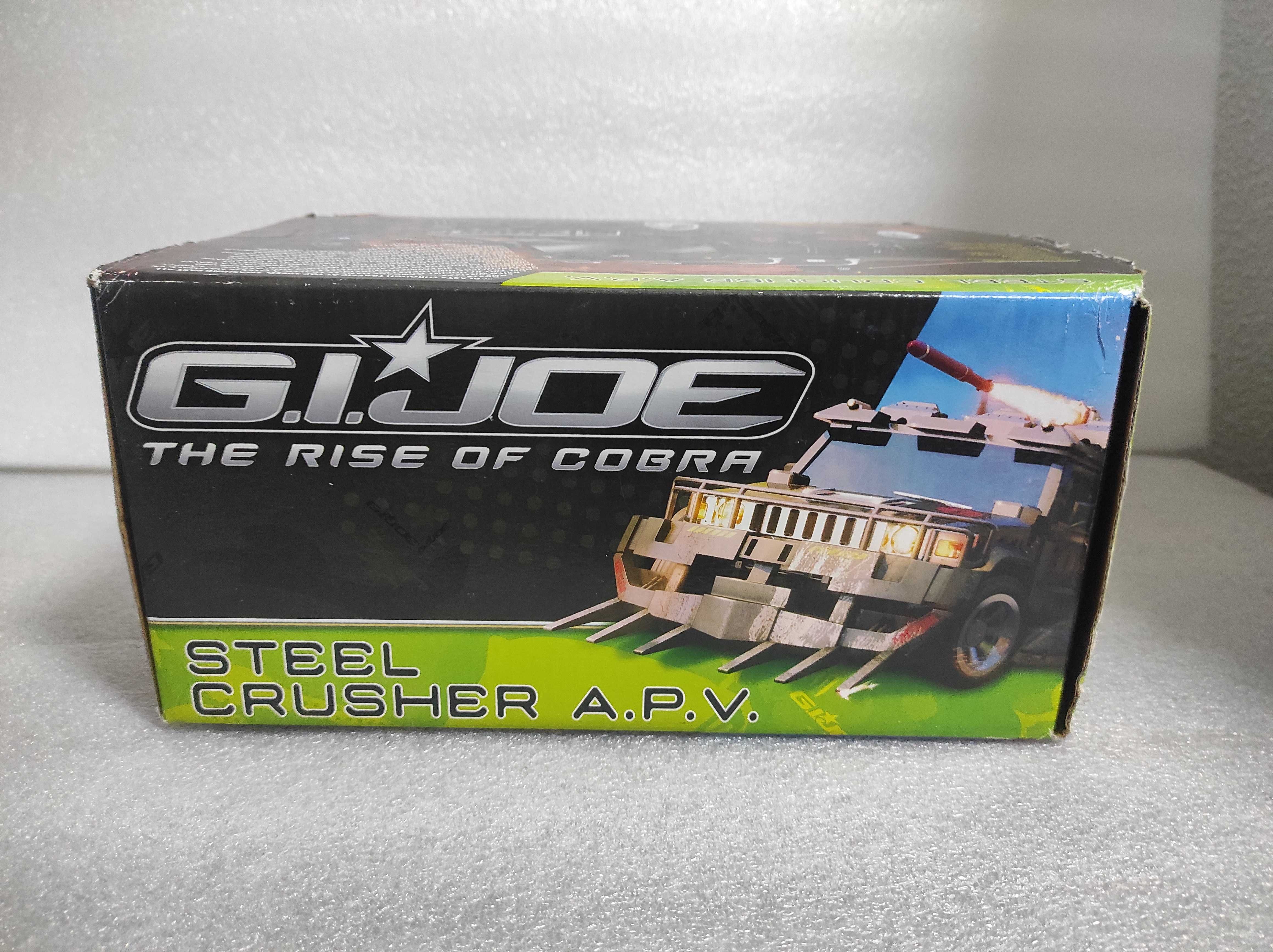 GI JOE Rise of Cobra Steel Crusher APV Figure Nitro Viper 2009 Hasbro