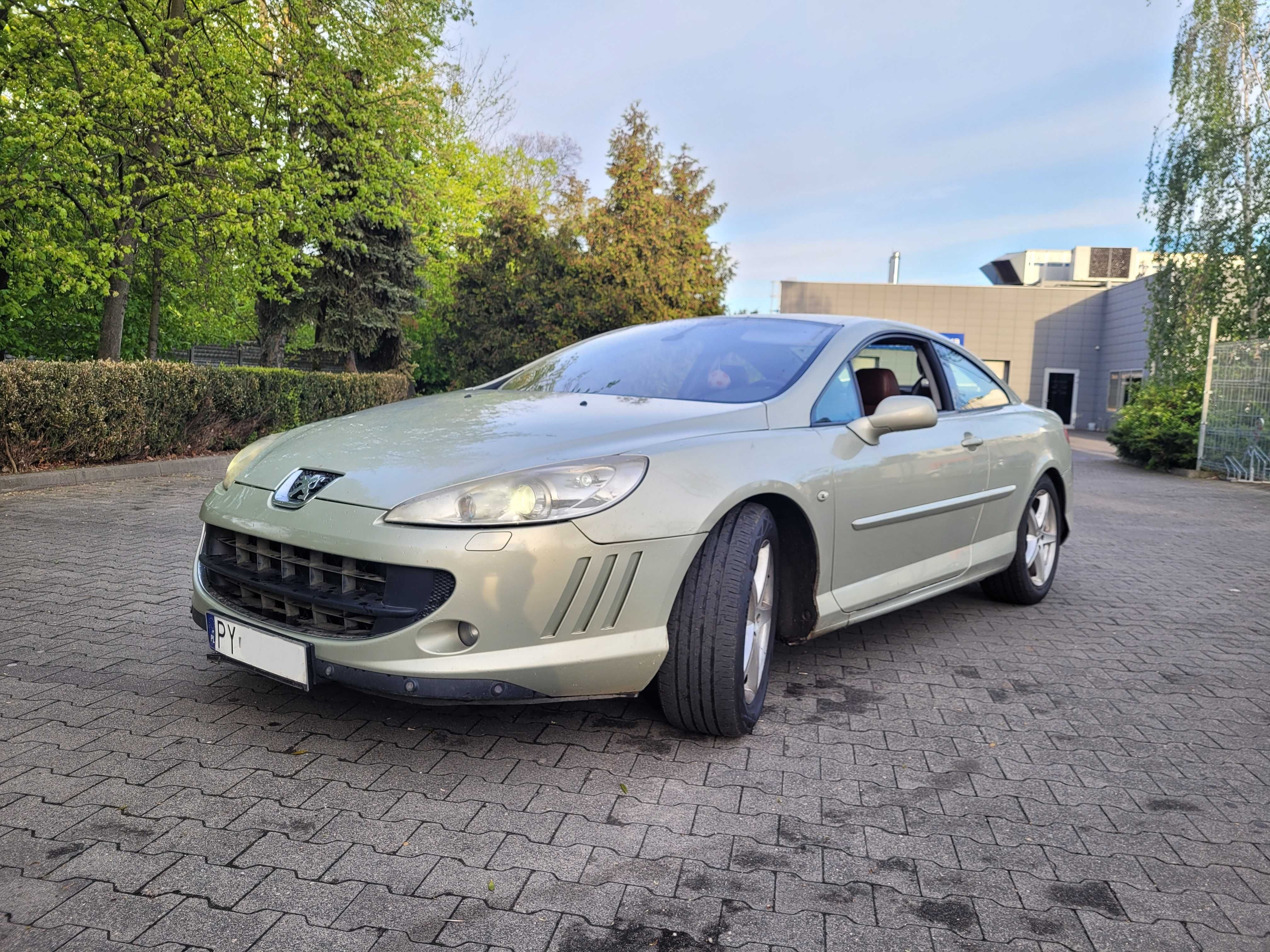 Peugeot 407 Coupe 2.0 JBL bixenon skóra doinwestowany mocno!