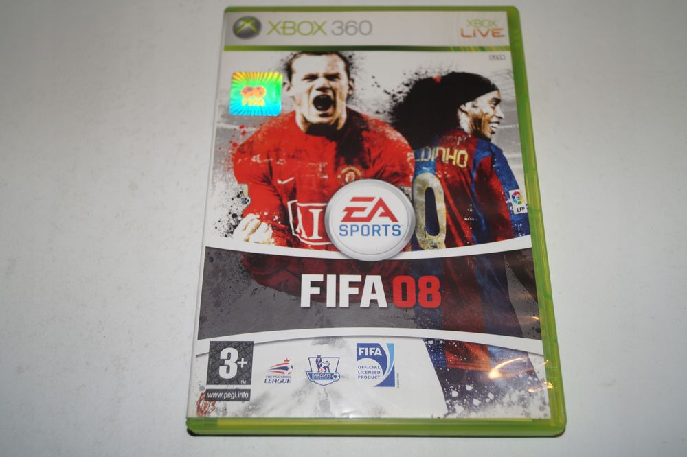 Fifa 08 Xbox 360 Pudełkowa