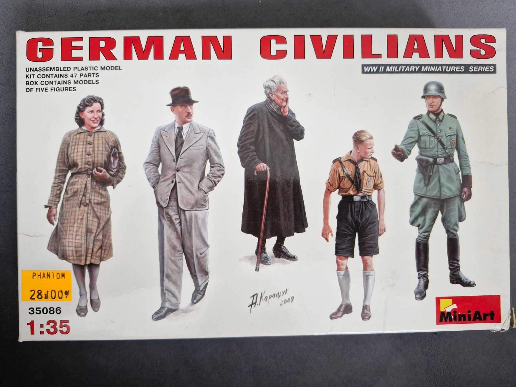 MiniArt 35086 - German Civilians - UNIKAT (1:35) V