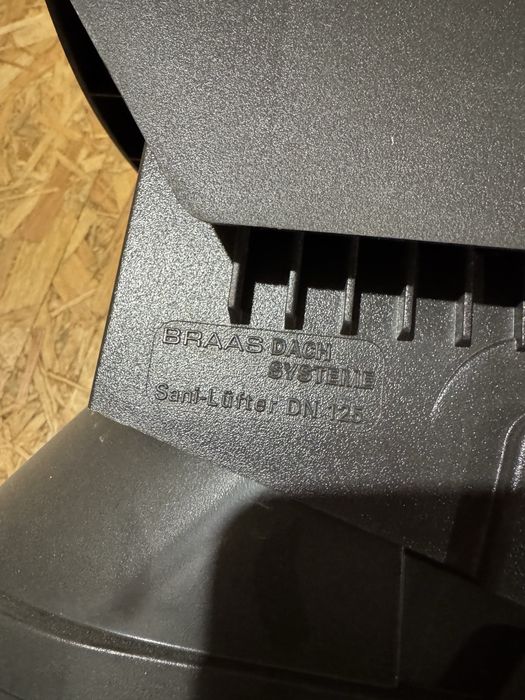 Braas kominek wentylacji sanitarnej DN 125mm