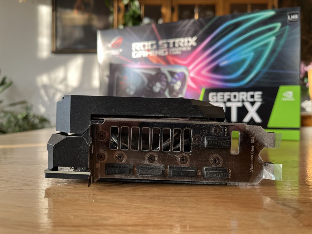 RTX 3080 ROG Strix OC V2 LHR 10GB GDDR6X ASUS GeForce