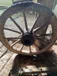 Roda carroca antiga