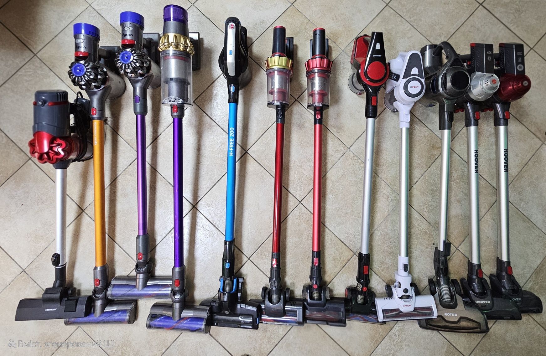Акумуляторний пилосос Dyson Hoover Delonghi SilverCrest