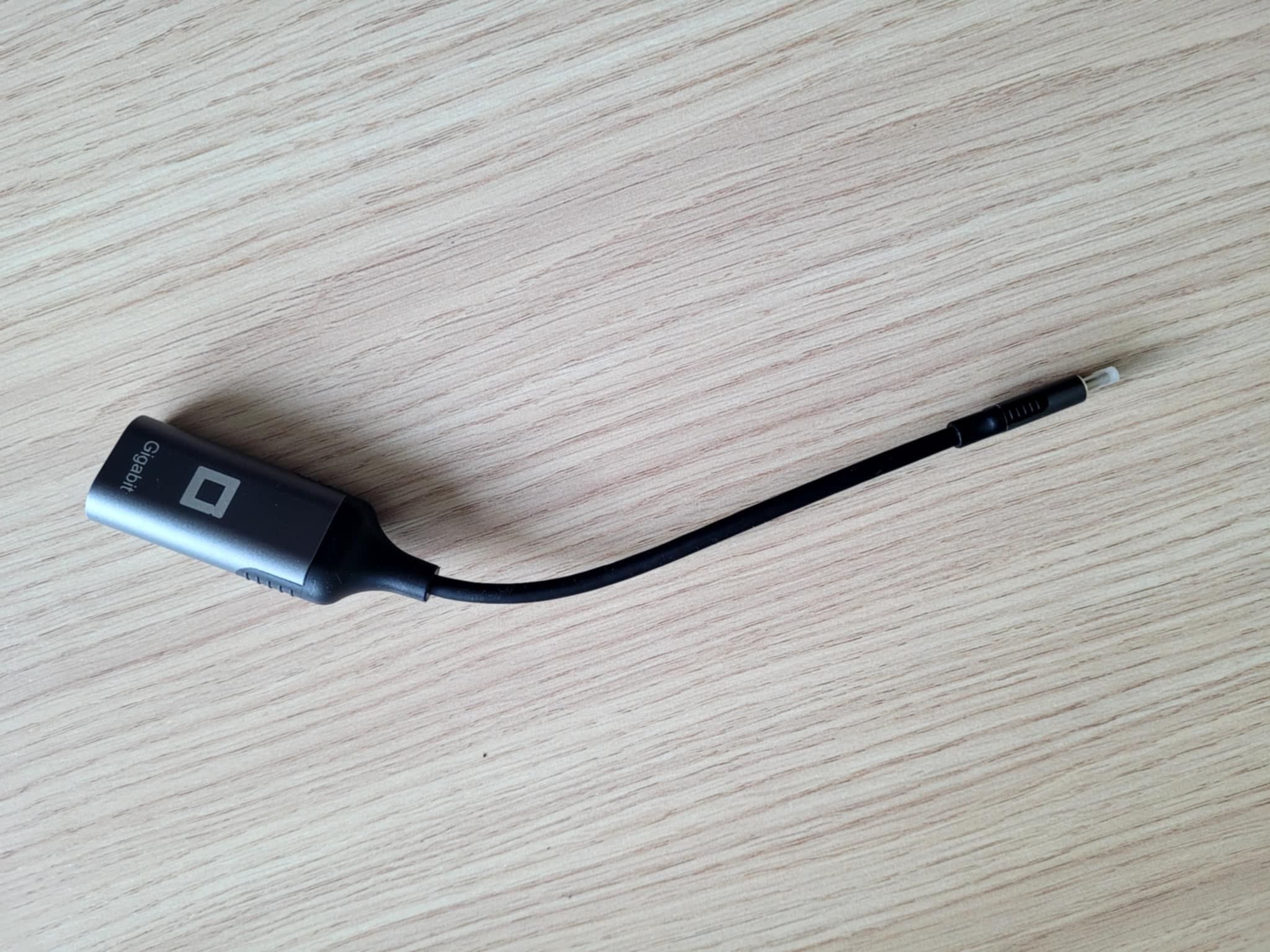 Przejściówka USB-C na Ethernet RJ45, LAN Gigabit 1000 Mb/s