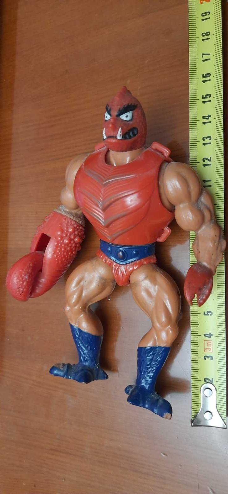 фигурка игрушка Человек Краб Crusty Crab серия Боевые звери 80х годов