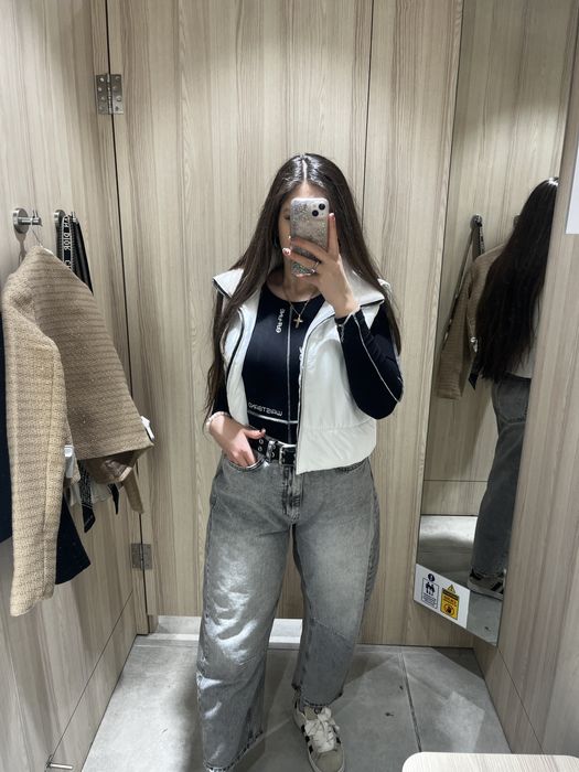 Джинси жіночі сірі