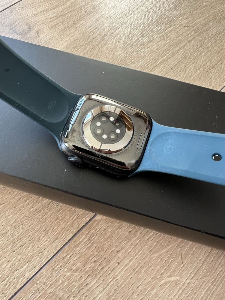 Apple Watch serii 7 41 mm MIDNIGHT NIKE PLUS w idealnym stanie!