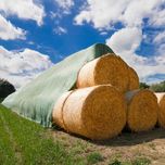 Fliz ochronny do okrywania słomy i siana 15,6x25m