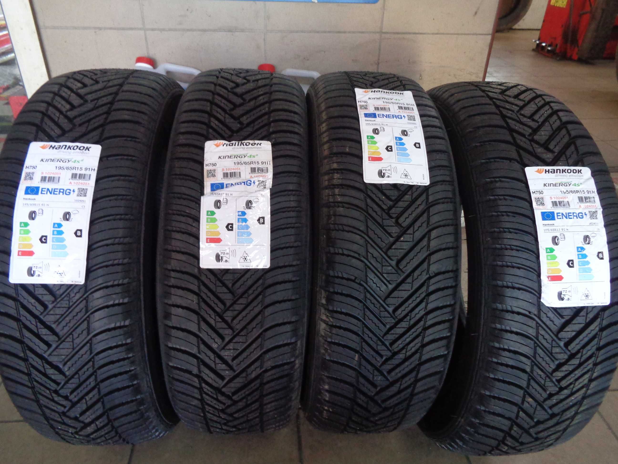 NOWE 195/65R15 HANKOOK Kinergy 4S2 , opony całoroczne ,Polecamy ,ANDAR