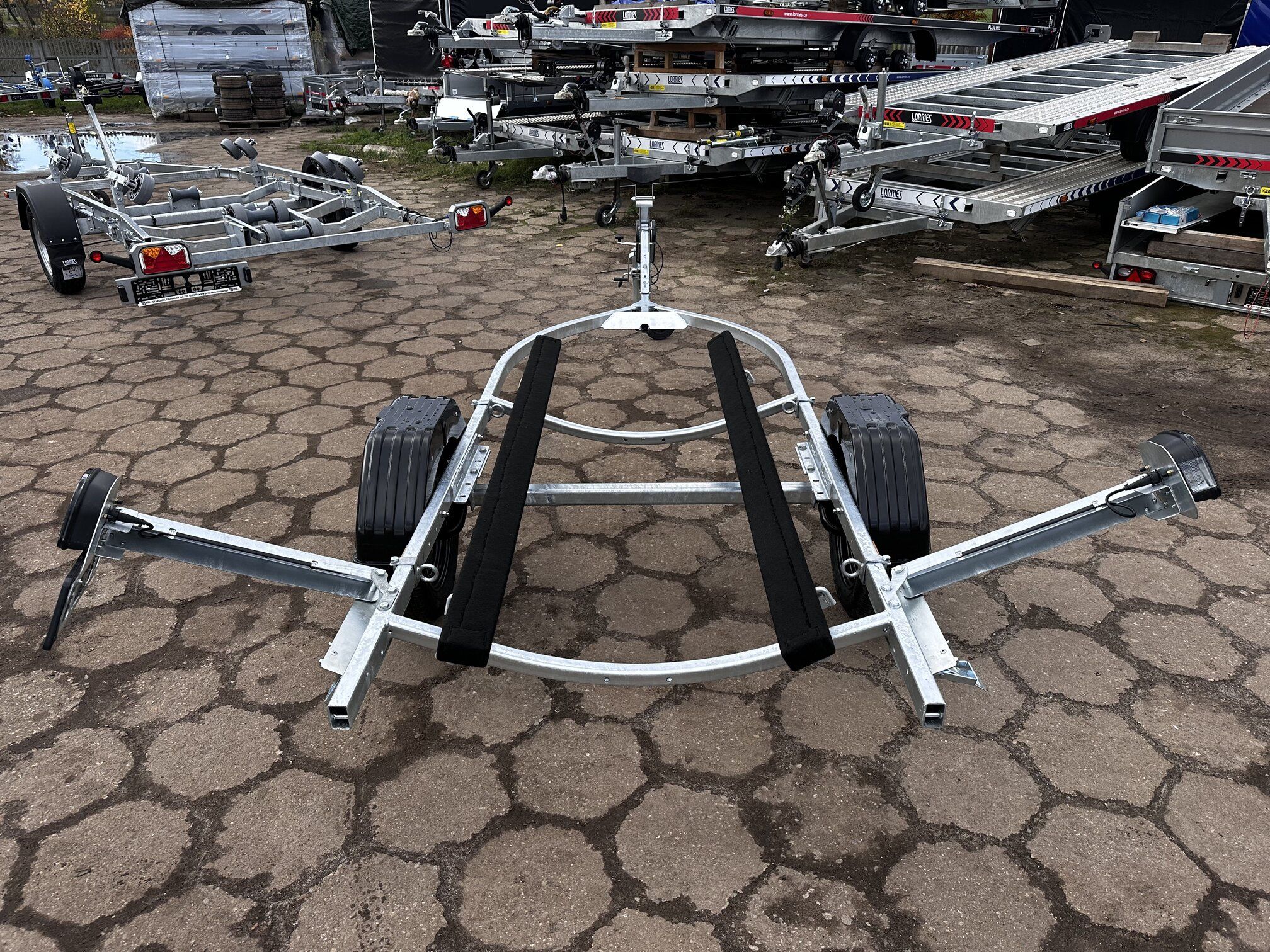 Przyczepa podłodziowa ZASŁAW przyczepka JET SKI+ dmc 750KG pod skuter