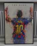 Piłkarz MESSI plakat obraz w ramie 60x85
