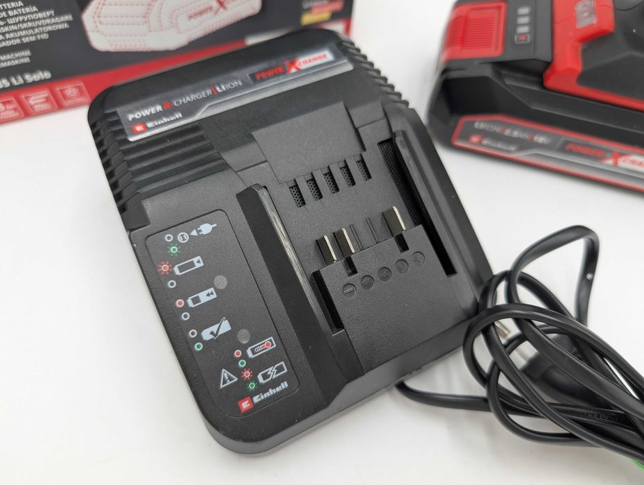 Wkrętarka Einhell Tc-Cd 18/35 LI + Aku + Ładowarka + Pudełko