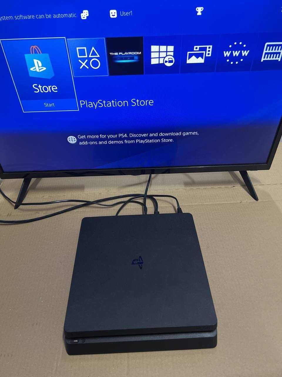 Sony PlayStation 4 (PS4 Slim) Slim 500 GB bez joysticka