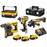 Zestaw Combo DeWalt DCK305P3T DCH273 + DCG405 + DCF887 2 walizki 3x5Ah