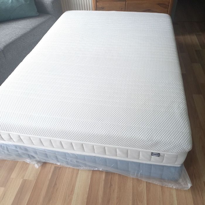 Nowy -40% ceny materac Hybrydowy ANNELAND z Ikea spreżyny+Memory