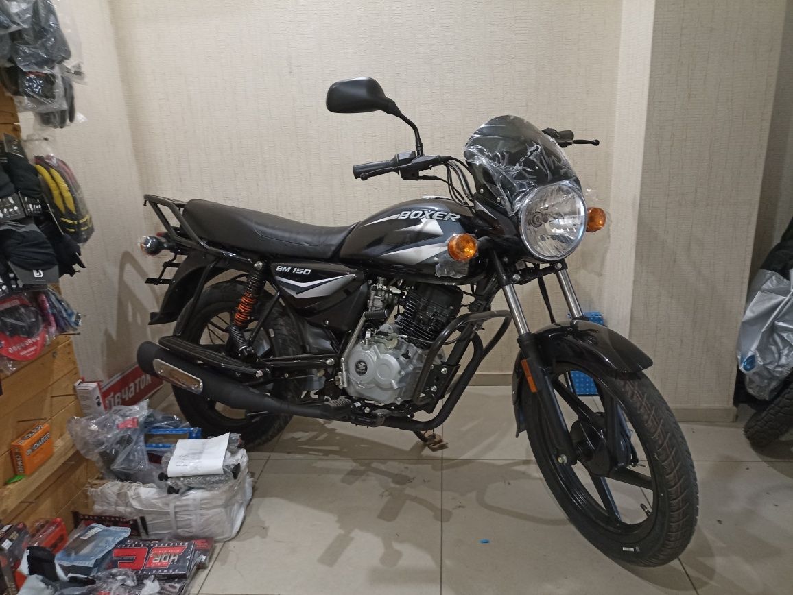 Акція до 90% Мотоцикл Kawasaki Bajaj Boxer BM 150 х Диск Доставка Безк