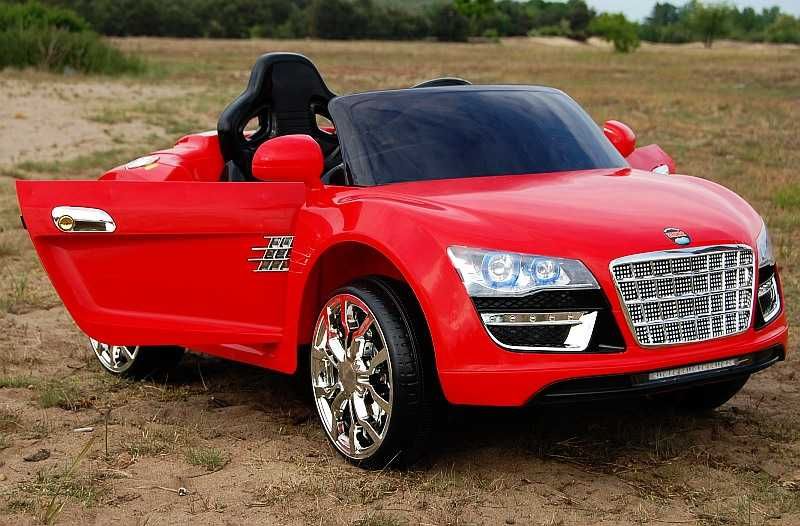 BAWIBUS.PL  Auto samochód na akumulator pojazd Audi R8 TUNING autko