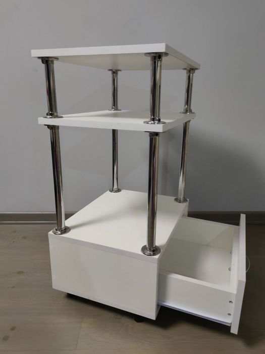 Тумба косметологічна на колесах з ящиком