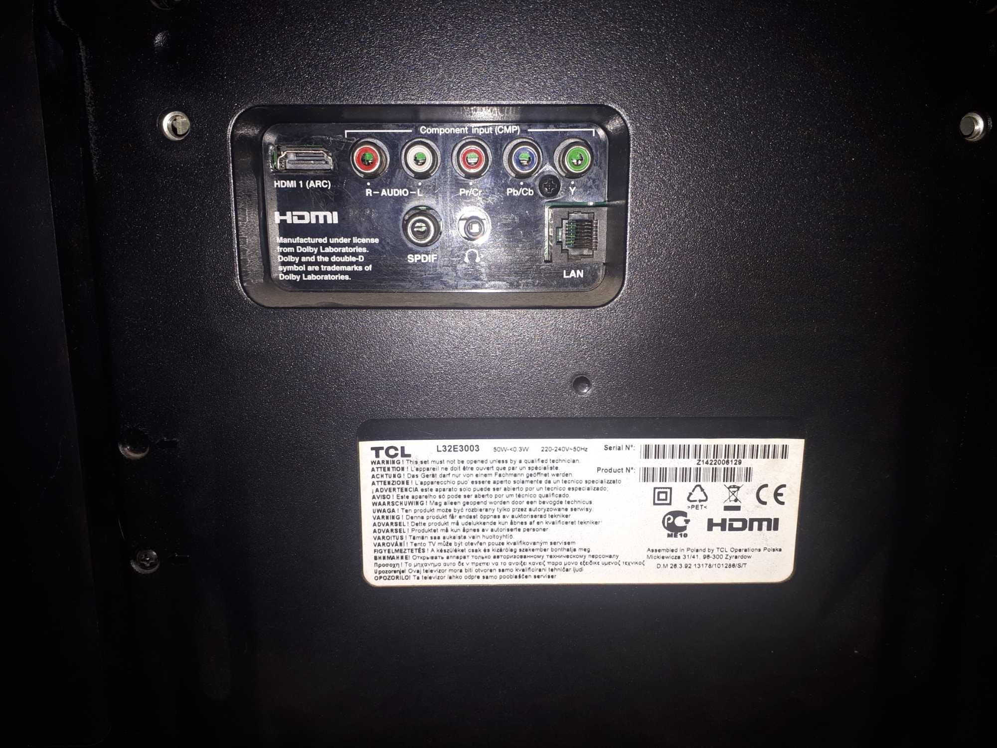 Telewizor Led TCL 32 cale