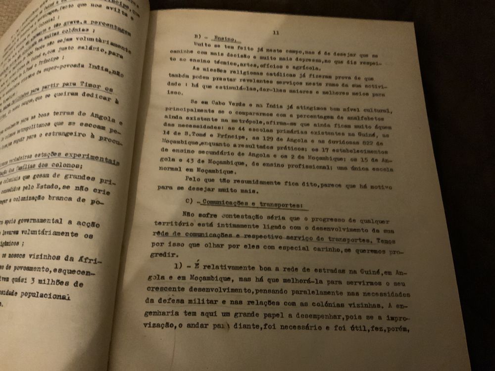 1948 Escola do Exercito -As actuais colonias Portuguesas - 3 parte -