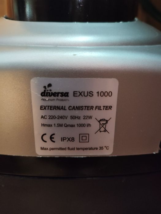 Akwarium 240L filtr, led, ryby