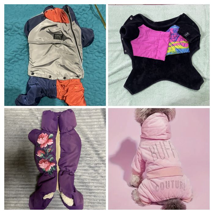 Одежда для собак комбинезон дождевик куртка платье одяг для собак