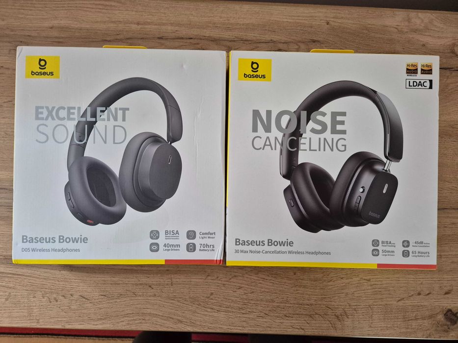 Навушники BASEUS Bowie ANC Bluetooth v 5.4 кодеки AAC LDAC