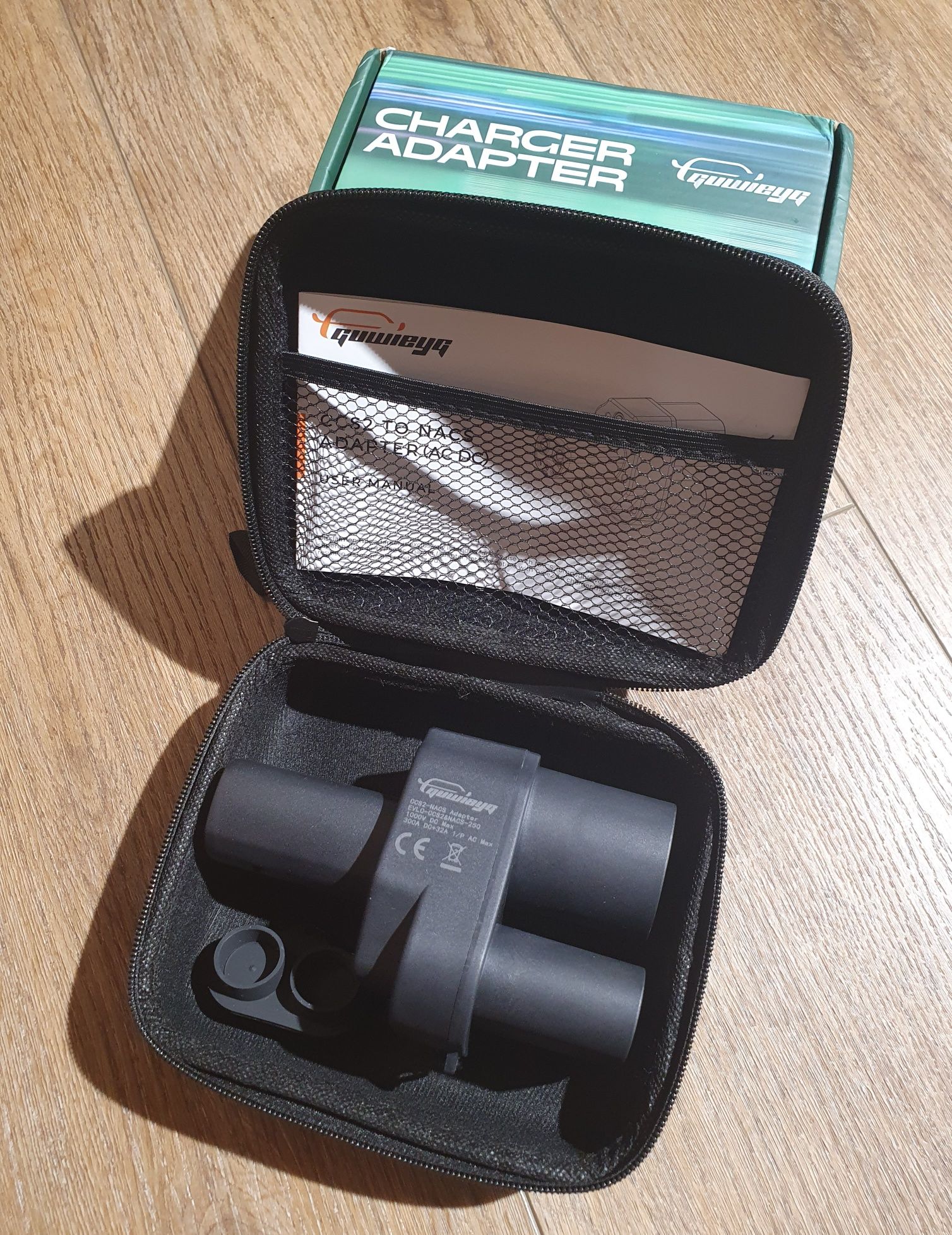 Переходник Адаптер GUWIEYG CCS2 combo+type2  300квт