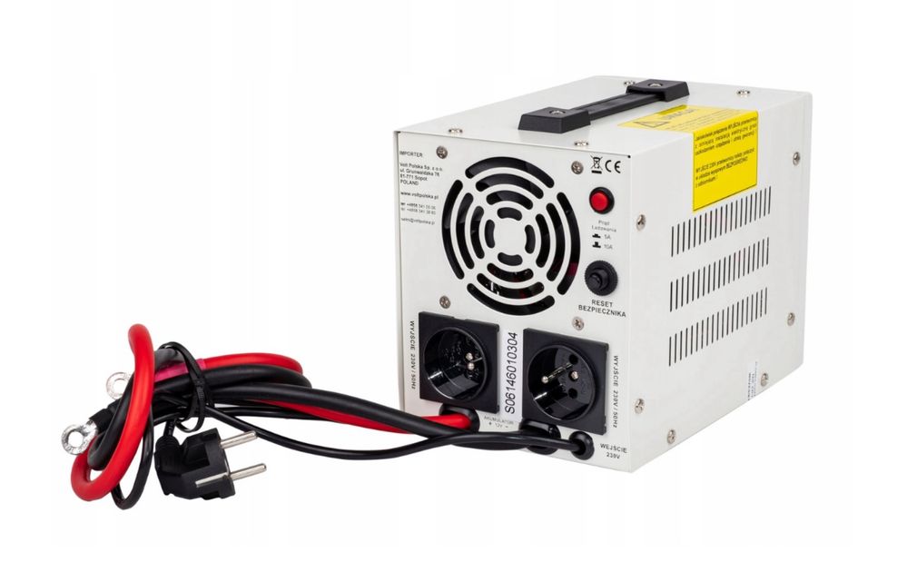 БДЖ Volt Polska sinusPRO 800VA 12V + гелевий акумулятор AGM12 V 100 AH