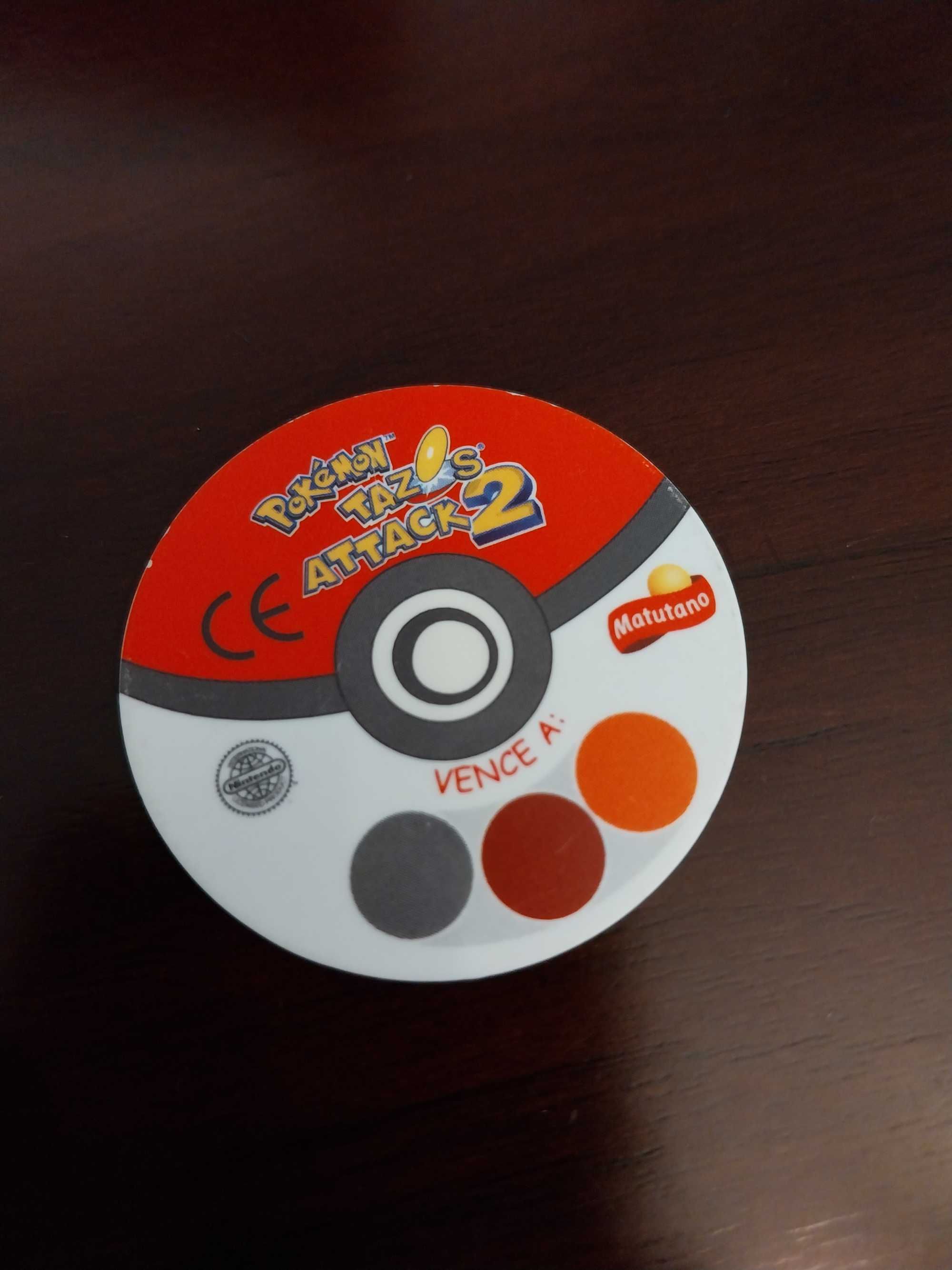 Squirtle 07, Tazos Pokémon Attack 2, raro e de edição limitada
