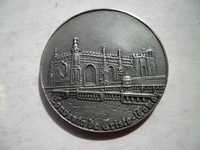 Medalha  'Convento de Cristo, Tomar  ' com resumo Histórico