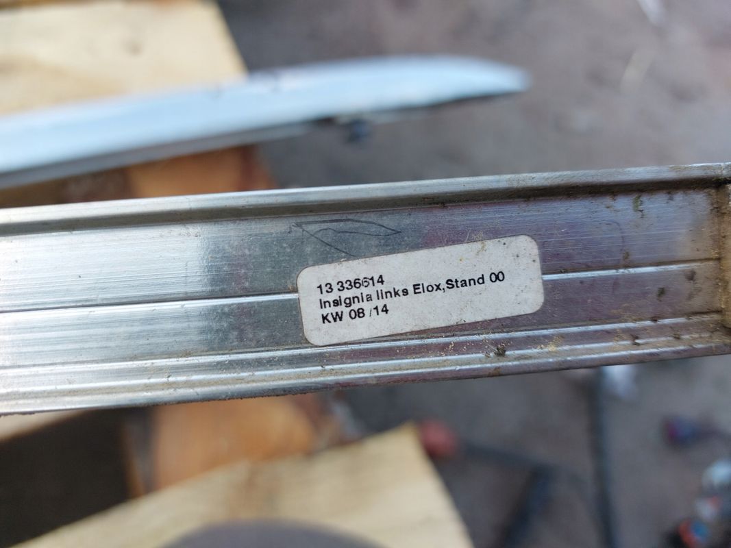 Relingi Dachowe Chrom Opel Insignia A Lift Kombi