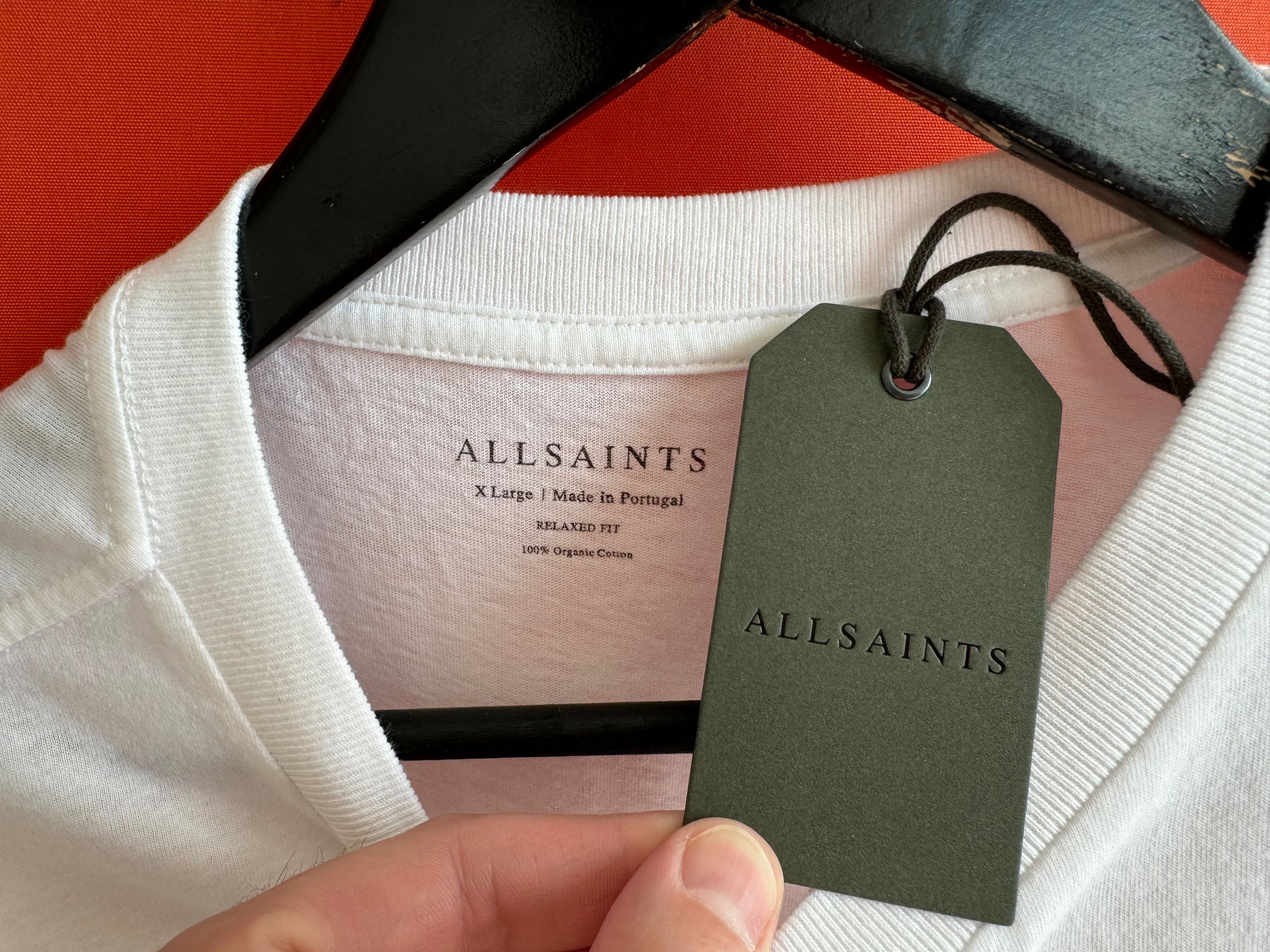 Allsaints Oversized оригинал мужская футболка Оверсайз размер XL NEW