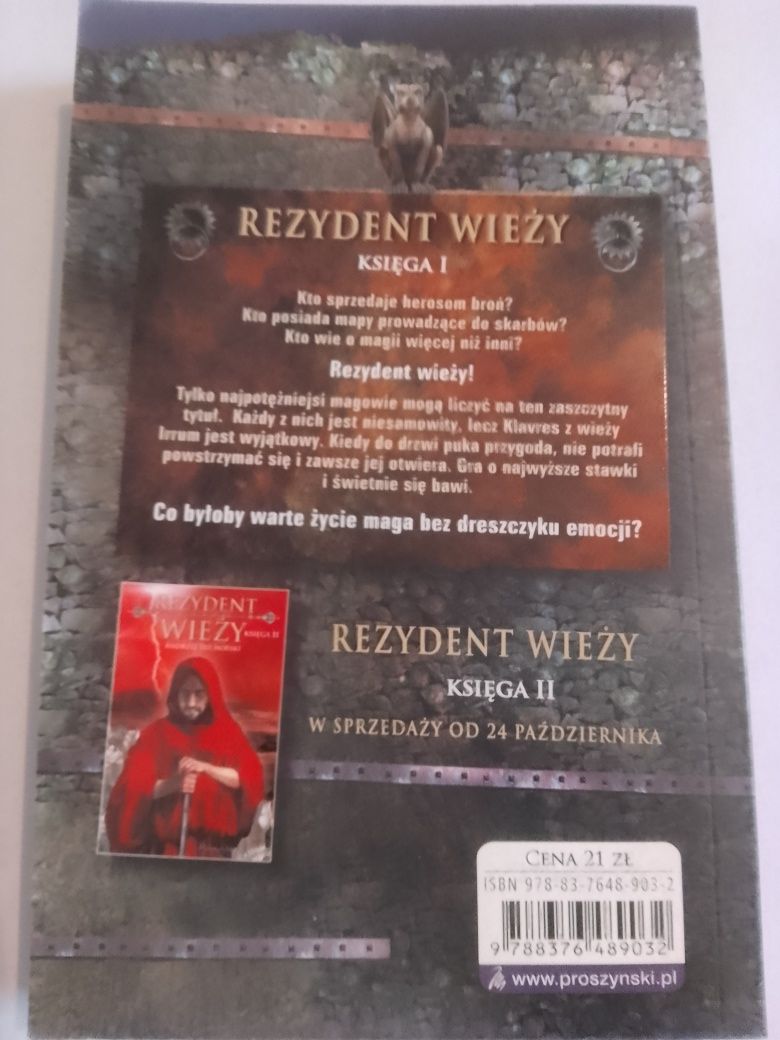 Rezydent wieży Andrzej Tucholski księga 1