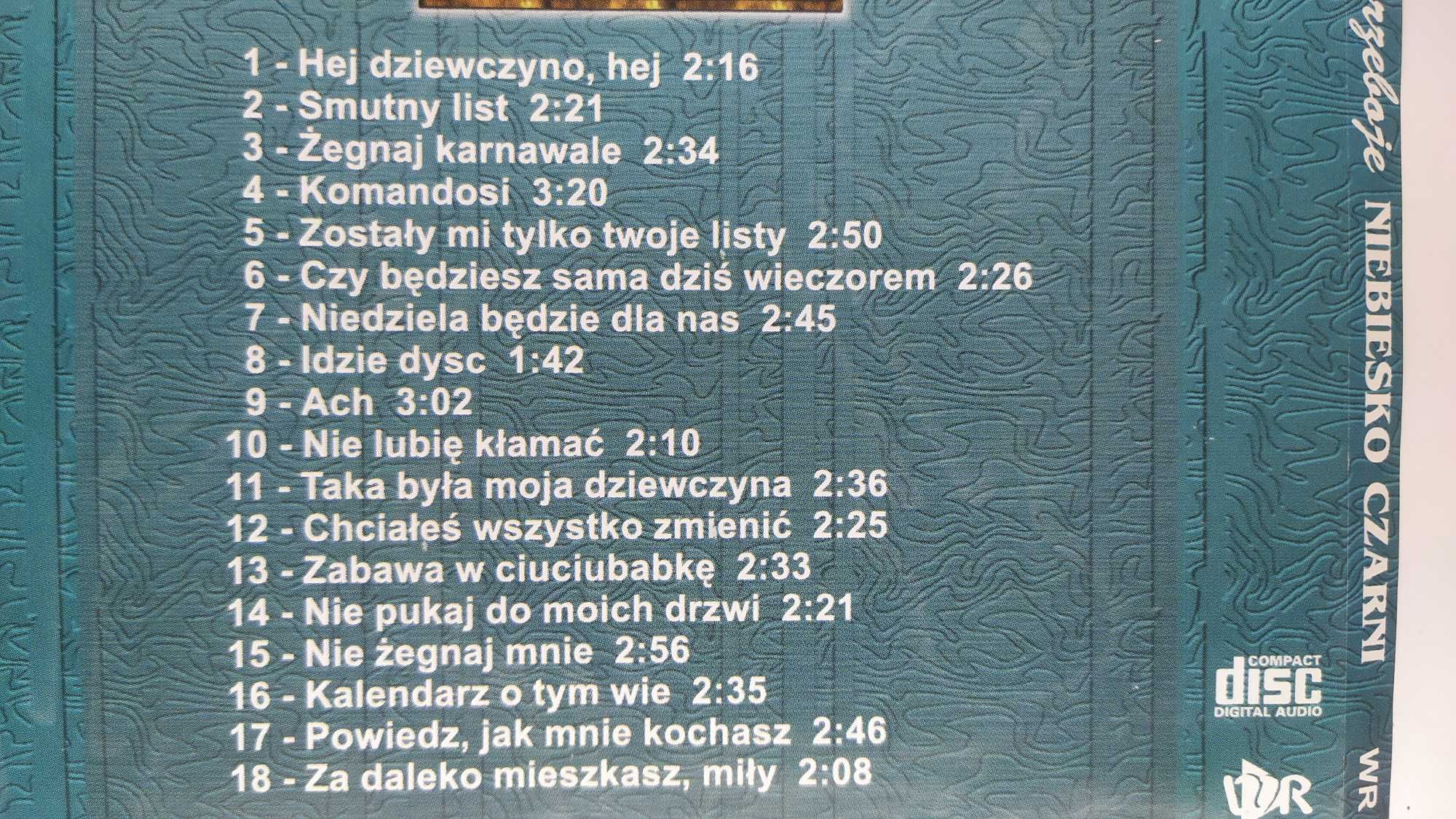 Niebiesko Czarni Złote Przeboje WR 107 CD Hej dziewczyno hej