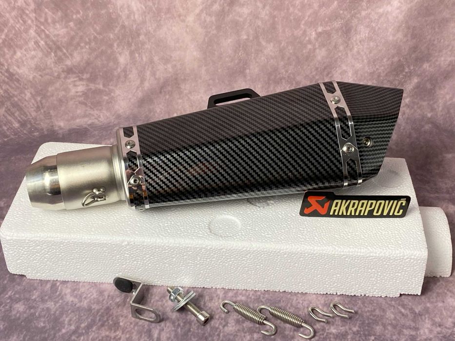 Прямоток Акрапович Акраповичь Вихлоп выхлоп на Мотоцикл прямоточьный