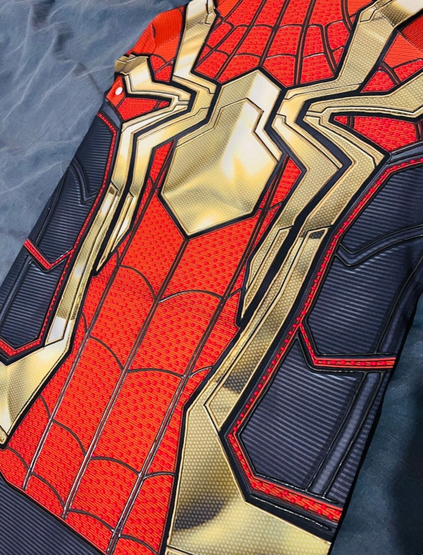 Fato e Máscara Iron Spider Premium